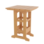 DURAWOOD® Poly Square Counter Height Table - 28 in. x 26 in.