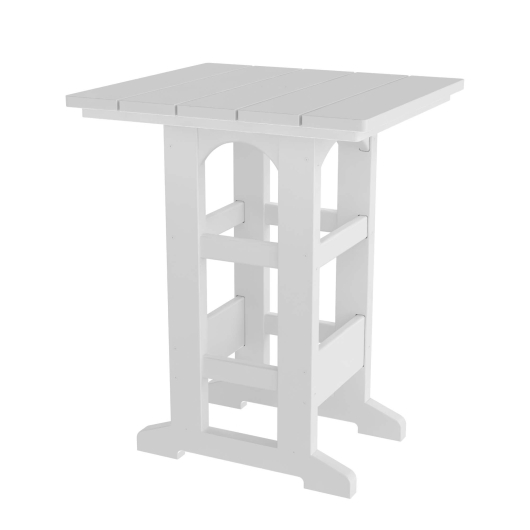 DURAWOOD® Poly Square Counter Height Table - 28 in. x 26 in.