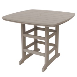 DURAWOOD® Poly Counter Height Table - 46 in. x 45 in.