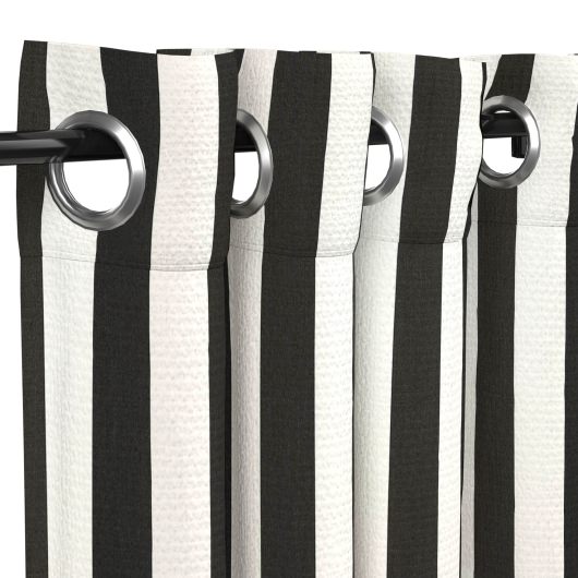 Sunbrella® Cabana Classic with Nickel Plated Grommets - 50 in. x 84 in.