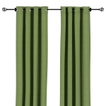 Sunbrella Spectrum Cilantro Outdoor Curtain with Grommets