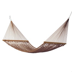 Large DuraCord Rope Hammock - Antique Brown