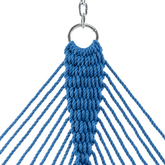 DURACORD® Large Rope Hammock - Coastal Blue