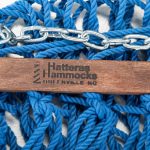 Deluxe DuraCord Rope Hammock - Coastal Blue