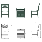 DURAWOOD® Poly Casual Dining Chair