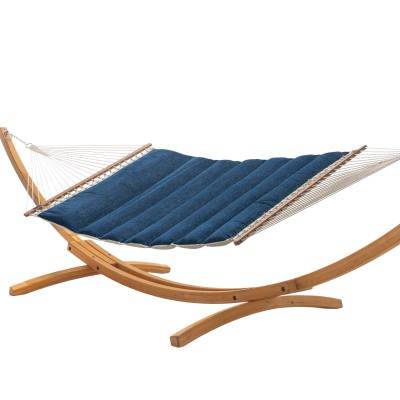 Sunbrella Pillowtop Hammock - Platform Indigo