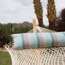 Long Plush Sunbrella® Hammock Pillow - Gateway Mist