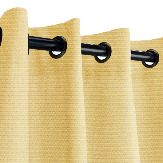 Sunbrella® Canvas Wheat with Nickel Grommets - 50 in. x 120 in.