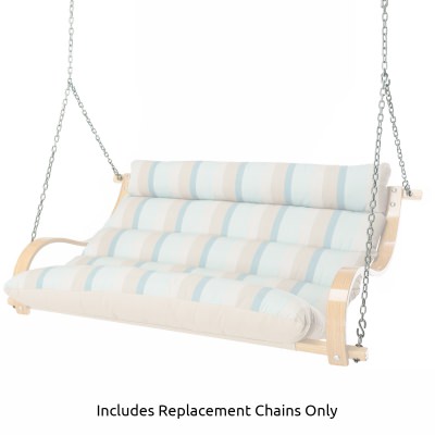 Chain Assembly for Curved Oak Arm Double Cushion Swing