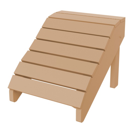 Modern Footrest - Cedar
