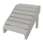 Modern Footrest - Gray
