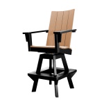 Refined Bar Height Swivel Chair