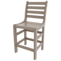 DURAWOOD® Poly Horizontal Counter Height Chair