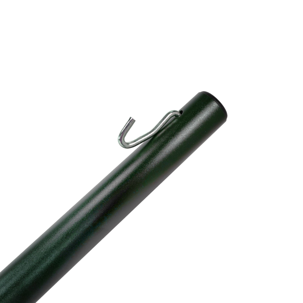 15 ft. TRI-BEAM® Steel Hammock Stand with Right Connection Design and Cape Shield Powder Coating - Forest Green