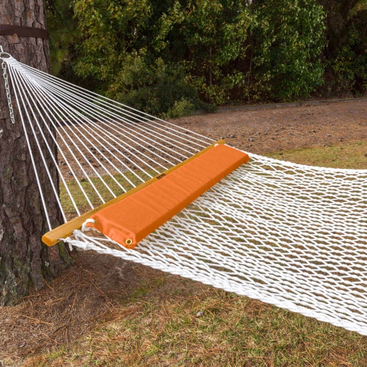Long Sunbrella® Hammock Pillow - Tangerine