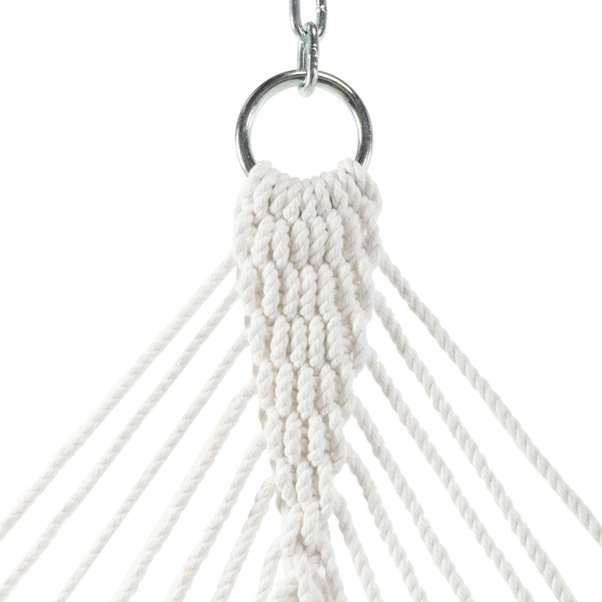 DURACORD® Large Original Rope Hammock - White, 13DCWH