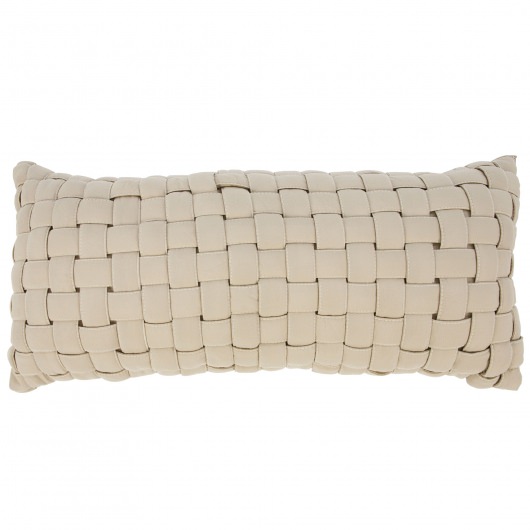 Antique Beige Soft Weave Hammock Pillow