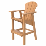 DURAWOOD® Poly Sunrise Bar Height Chair