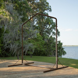 Steel Swing Stand - Bronze