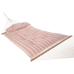 Large Sunbrella Tufted Hammock with Detachable Pillow - Expressive Blush
