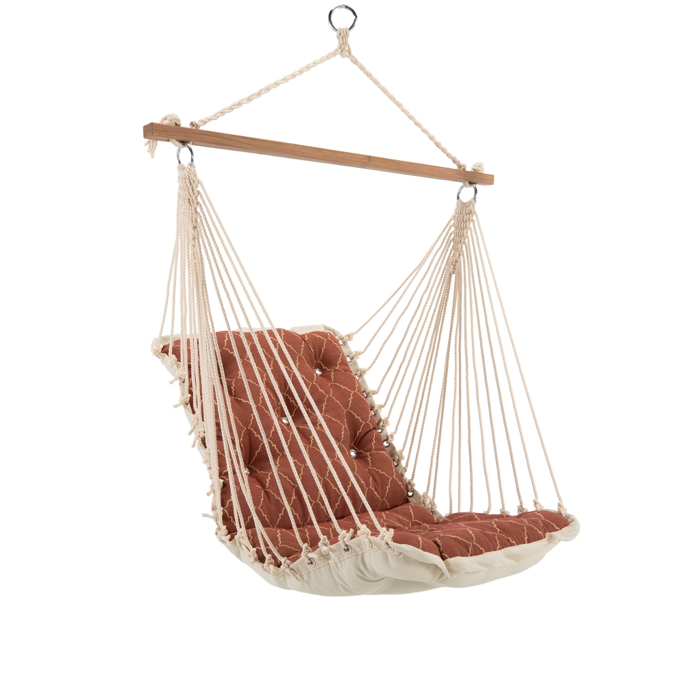 Tufted Sunbrella Single Swing - Arch Brick