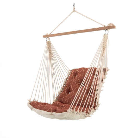 Tufted Sunbrella Single Swing - Arch Brick