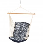 Tufted Sunbrella Single Swing - Luxe Indigo