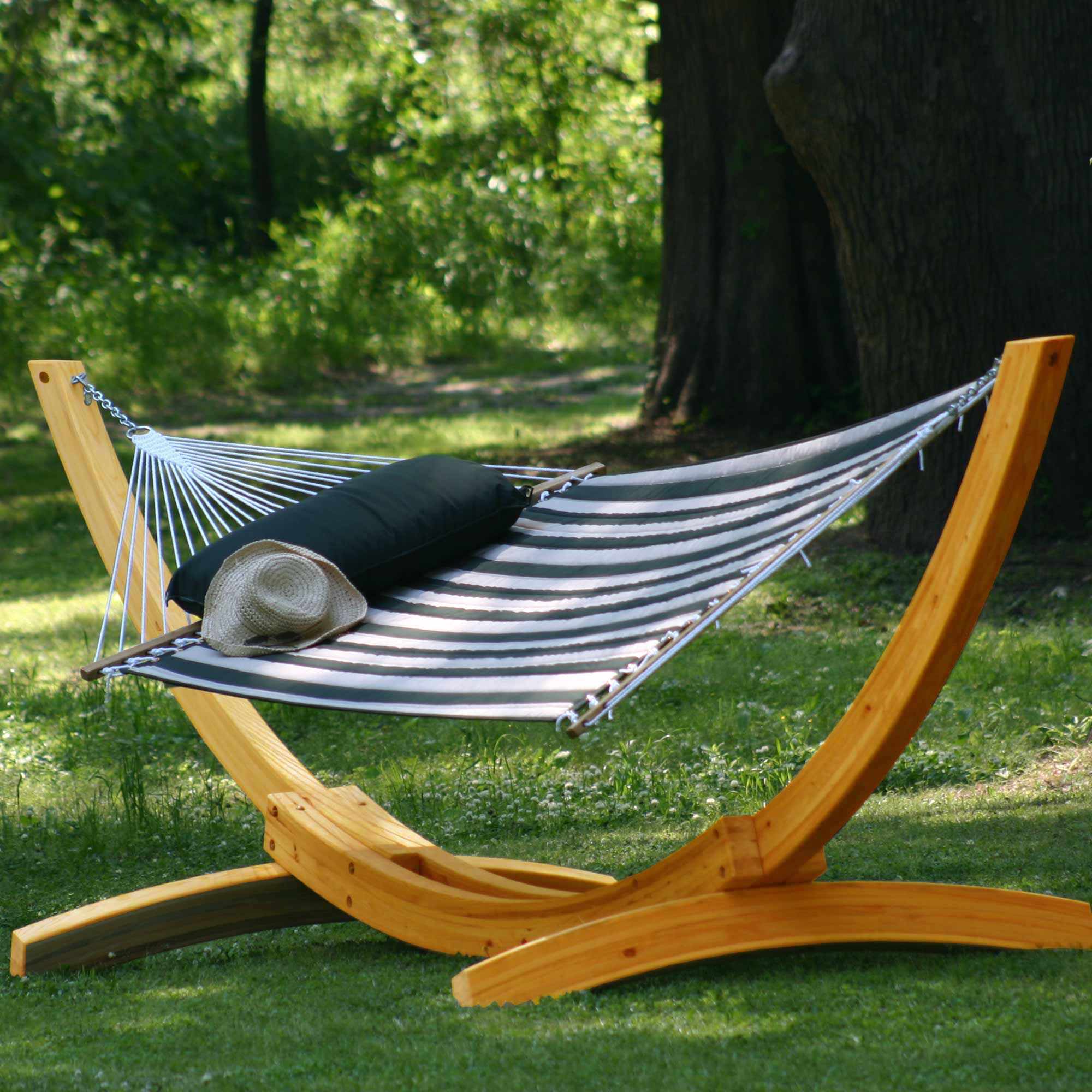 Single hammock chair stand